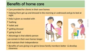 elderly patient care role of family members | PPTX