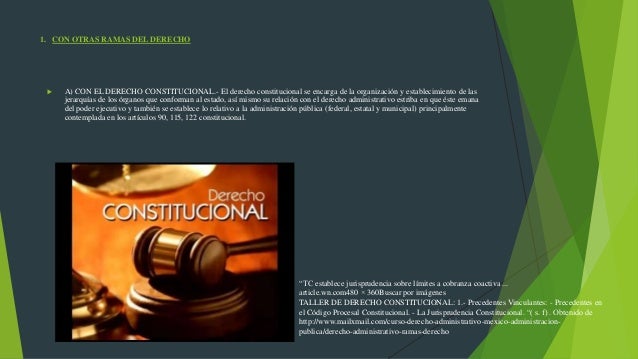El derecho administrativo y otras ciencias