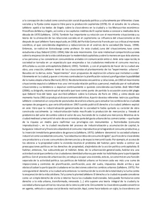 El derecho a la ciudad | DOCX