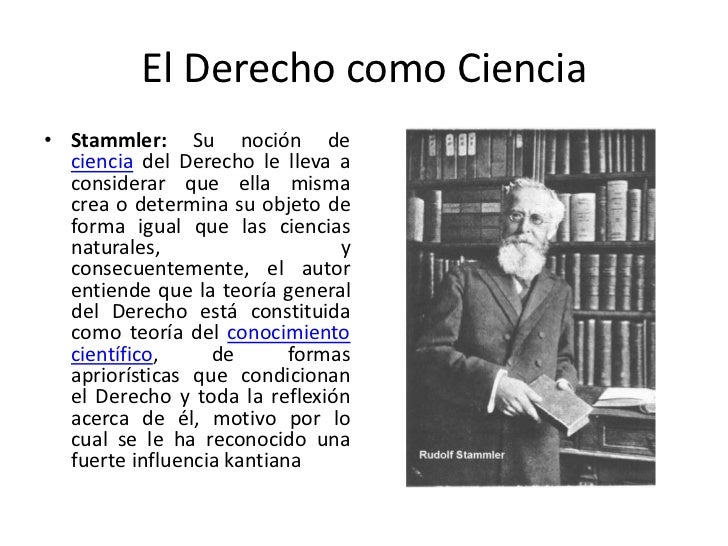 El derecho como ciencia