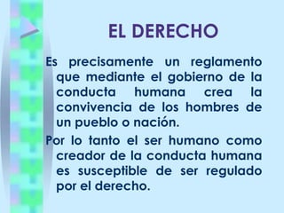 Ramas del Derecho.