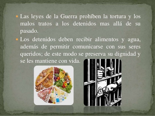 El derecho de guerra