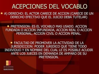 ACEPCIONES DEL VOCABLO ,[object Object],[object Object],[object Object]
