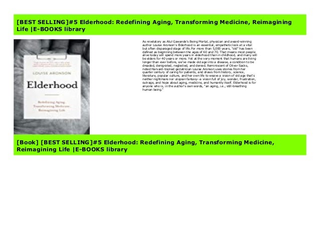[BEST SELLING]5 Elderhood Redefining Aging, Transforming
