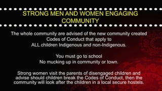 An Aboriginal Solution to Addressing Youth Crime. | PPTX
