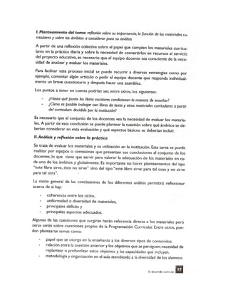 El desarrollo curricular cap 5