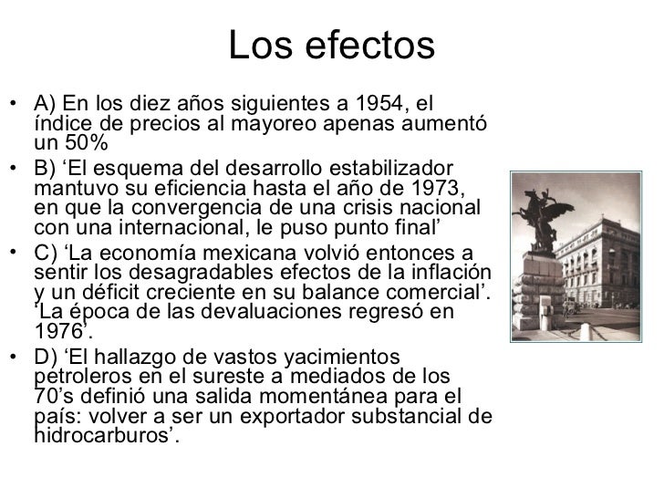 El desarrollo estabilizador
