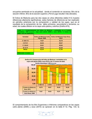 El desarrollo potencial de la agricultura cañera en la provincia de morona santiago