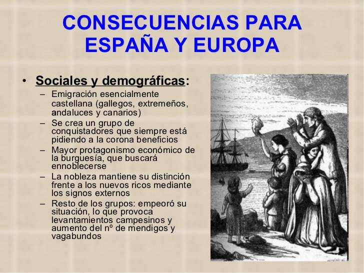 Resultado de imagen para efecto de la invasión europea
