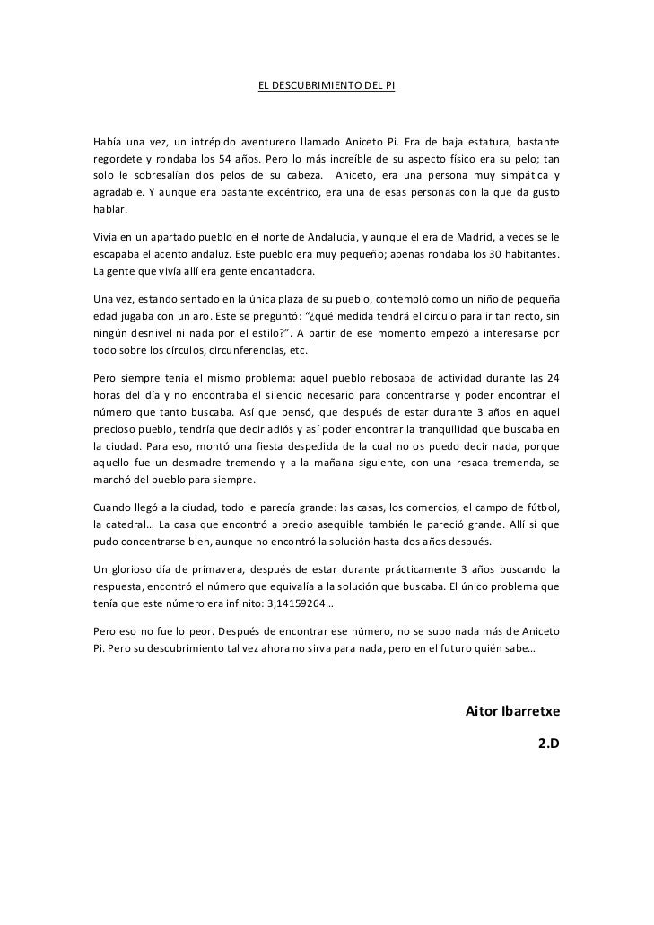 El descubrimiento del pi