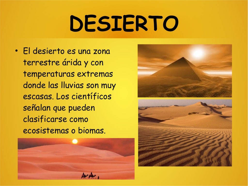El desierto