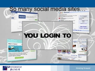 32So many social media sites…