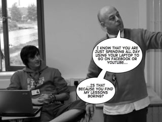 Spending all day on Facebook...