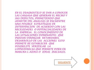 El diagnostico | PPT