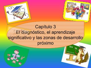 Capítulo 3
    El diagnóstico, el aprendizaje
significativo y las zonas de desarrollo
                 próximo
 