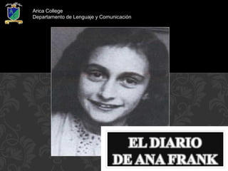 Arica College
Departamento de Lenguaje y Comunicación
 