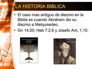 El diezmo en la biblia jec | PPTX