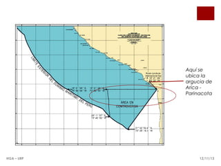 Aquí se
ubica la
argucia de
Arica Parinacota

HGA – URP

12/11/13

 