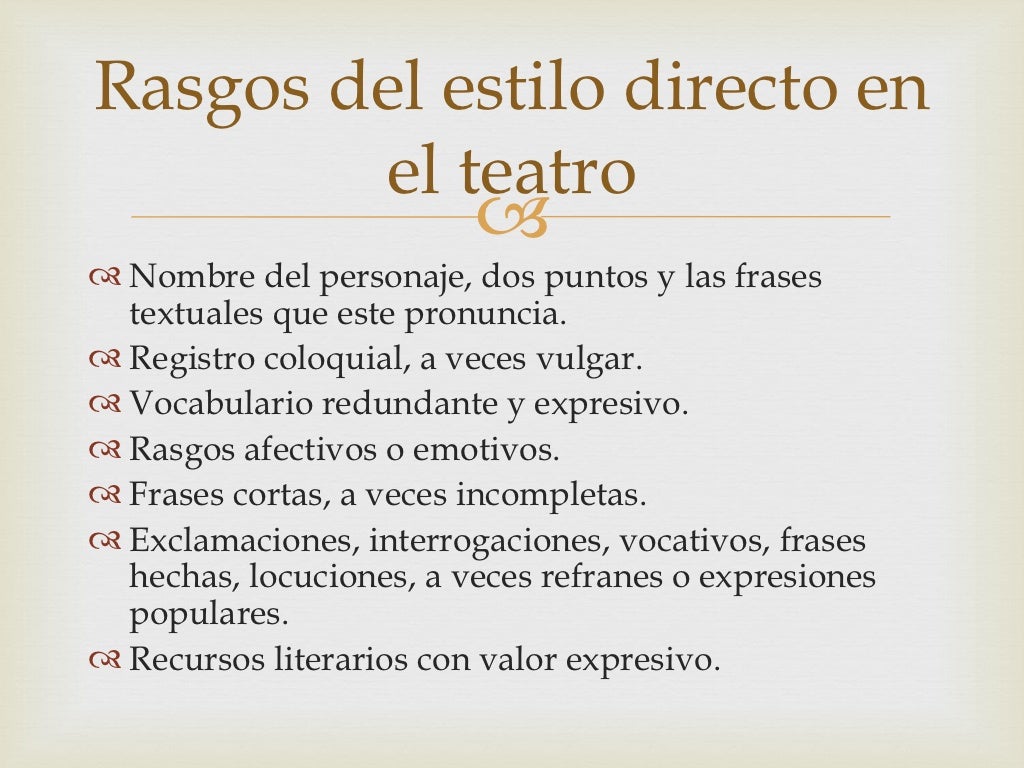 El diálogo teatral