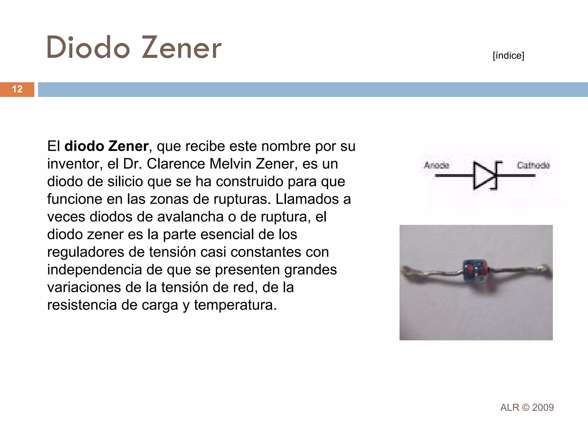 El Diodo Semiconductor | PPT