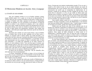 CAPÍTULO 3
El Misticismo Moderno en Acción: Arte y Lenguaje
LA TENSIÓN DE SER HOMBRE
Hay una verdadera tensión en ser un hombre moderno, porque
ningún hombre puede vivir a gusto en el área de la desesperación. El
cristiano sabe que esto es porque el hombre ha sido hecho a imagen de Dios
y, aunque el hombre está caído, separado de Dios por su culpabilidad
verdadera, sin embargo, no se ha convertido en una máquina. La caída del
hombre no conduce a una condición de máquina, sino a una condición
caída. Por lo tanto, cuando las personas sienten esta desesperación total, hay
una presión titánica, casi como ser extruido (a pesar de que está en contra
de toda la larga historia del pensamiento razonado), para aceptar una
dicotomía, y más tarde para aceptar algún misticismo que dé una ilusión de
unidad al todo.
Recuerdo estar sentado en Lyons Corner House, cerca de Marble
Arch en Londres hace un par de años, hablando con un físico joven y
brillante. Le pregunté sobre el último trabajo que estaba haciendo y me
contó sobre una nueva idea que él pensaba que podría resolver el problema
de Einstein en relación con el electromagnetismo y la gravedad. Se puso
muy entusiasmado con esto, porque yo sabía lo suficiente sobre el tema
para estimularlo, y él estaba muy adentrado en sus ideas. Entonces lo
regresé a la vida cotidiana al decir, “Esto está bien para el cristiano, que
sabe realmente quién es, decir que el universo material finalmente se puede
reducir a partículas de energía que se mueven en direcciones opuestas en un
vórtice, pero ¿qué pasa con tus colegas naturalistas? ¿Qué pasa con ellos
cuando van a casa con sus esposas y familias por la noche?”.
Se detuvo por un momento y luego dijo: “Oh, Dr. Schaeffer, ellos
sólo tienen que vivir en una dicotomía”.
La misma “humanidad” del hombre se niega a vivir en la lógica de
la posición a la que su humanismo y el racionalismo lo han llevado. Decir
que soy sólo una máquina es una cosa, vivir constantemente como si esto
fuera verdad es otra muy distinta.
Una vez más, recuerdo una noche que cruzaba el Mediterráneo en
el camino de Lisboa a Génova. Era una noche hermosa. A bordo del barco
me encontré con un joven que construía estaciones de radio en África del
62
Norte y Europa para una empresa estadounidense grande. Él era un ateo, y
cuando se dio cuenta de que yo era un pastor anticipó una noche de
entretenimiento, por lo que comenzó. Pero no fue exactamente así. Nuestra
conversación me mostró que él comprendía las implicaciones de su
posición y trataba de ser coherente con ellas. Después de una hora vi que
quería llevar la discusión a su fin, así que señalé un último punto que
esperaba nunca olvidaría, no porque lo odiara, sino porque me preocupaba
por él como un ser humano. Me di cuenta de que tenía su linda esposa judía
con él. Era muy hermosa y llena de vida y era fácil de ver, por la atención
que él le prestaba, que realmente la amaba.
Justo cuando estaban a punto de ir a su camarote, en el ambiente
romántico del barco navegando a través del Mediterráneo y una hermosa
luna llena que brillaba afuera, finalmente le dije: “Cuando tenga a su esposa
en sus brazos en la noche, ¿puede estar seguro que ella está ahí?”.
Odiaba tener que hacerle esto, pero lo hice sabiendo que era un
hombre que realmente comprendía las implicaciones de la pregunta y no lo
olvidaría. Sus ojos se volvieron, como un zorro atrapado en una trampa, y
me gritó, “No, no siempre estoy seguro que ella está ahí”, y caminó hacia su
camarote. Estoy seguro de haber estropeado su última noche en el
Mediterráneo y lamentaba hacerlo. Pero oro para que todo el tiempo que
viva nunca olvide que, cuando su sistema se coloca contra el cristianismo
bíblico, no puede permanecer, ni en algún punto abstracto, sino en el punto
central de su propia humanidad, en amor.
En una forma diferente, pero relacionada, esto también es cierto
para un hombre como Bernard Berenson (1865-1959). Durante su vida él
fue el mayor experto del mundo en el arte del Renacimiento. Se graduó de
la Universidad de Harvard, y vivió la mayor parte de su vida en Florencia.
Era tal autoridad en su materia, que cuando fechaba y valuaba un cuadro,
por lo general se aceptaba como decisivo. Él fue un hombre
verdaderamente “moderno” y aceptó la amoralidad sexual. Por lo tanto,
cuando le quitó a María Costelloe (hermana del ensayista estadounidense
Logan Pearsall Smith) a su marido, vivió con ella durante varios años hasta
que su marido murió y luego se casó con ella (el matrimonio de los
Costelloes era católico, por lo que un divorcio no podía ser arreglado).
Cuando Berenson, finalmente, se casó con ella, tuvieron un acuerdo de que
ambos serían libres de tener amoríos extra-maritales, y ambos aprovecharon
el acuerdo muchas veces. Ellos vivieron de esta manera durante cuarenta y
cinco años. Cuando alguien reprendía a Berenson, él simplemente decía:
“Usted está olvidando la base animal de nuestra naturaleza”.
63
 