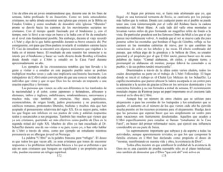 Uno de ellos era un joven estadounidense que, durante uno de los fines de
semana, había profesado fe en Jesucristo. Como no tenía antecedentes
cristianos, no sabía dónde encontrar una iglesia que creyera en la Biblia en
Estados Unidos y como resultado de descubrir sólo iglesias “liberales”
pronto se desvió hacia los caminos de los movimientos sectarios no
cristianos. Con el tiempo quedó fascinado por el hinduismo y, con el
tiempo, esto lo llevó a un viaje en barco a la India con el fin de estudiarlo
en el nivel más fundamental posible. Sin embargo, durante el viaje recordó
a L'Abri y algo de lo que había aprendido durante su breve estancia ahí. Por
consiguiente, oró para que Dios pudiera revelarle el verdadero camino hacia
Él. Casi de inmediato se encontró con algunos misioneros que viajaban a la
India en el mismo barco. El resultado de esta reunión fue renunciar a su
interés por el hinduismo y hacer un vuelo directo desde Bombay a Ginebra
desde donde viajó a L'Abri y estudió en la Casa Farel durante
aproximadamente un año.
Los ejemplos de las circunstancias notables que han llevado a la
gente a visitar o a estudiar en este pequeño pueblo suizo se podrían
multiplicar muchas veces y cada uno implicaría una historia fascinante. Los
trabajadores de L'Abri están convencidos de que una cosa es verdad de cada
individuo que viene y que es que Dios los ha enviado en respuesta a una
oración específica y ferviente.
Las personas que vienen no sólo son diferentes en los trasfondos de
la nacionalidad y el color, como japoneses y holandeses, africanos y
alemanes, indios e ingleses, sudafricanos, estadounidenses, surcoreanos y
muchos más, sino también en creencias. Hay ateos, agnósticos,
existencialistas, de origen hindú, judíos practicantes y no practicantes,
católicos romanos, protestantes liberales, budistas y muchos más que han
aceptado el pensamiento relativista del siglo XX. En su mayor parte, todos
los que llegan son infelices en sus puntos de vista y anhelan respuestas
reales y sustanciales a sus preguntas. También hay muchos que vienen que
ya son cristianos, queriendo ser más efectivos como pueblo de Dios en la
segunda mitad del siglo XX. Muchos de ellos ya han escuchado al Dr.
Schaeffer durante una de sus visitas a su país, como yo, o han oído hablar
de L'Abri a través de otros, como por ejemplo un estudiante mientras
permanecía en un albergue juvenil en Noruega.
La palabra “L'Abri” es la palabra francesa para “refugio”. El deseo
es que todos los que vayan allí, ya sean cristianos que traten de encontrar
respuestas a los problemas intelectuales básicos a los que se enfrentan o que
aún no sean cristianos que busquen un significado y un propósito para la
vida, puedan encontrar un refugio espiritual.
172
Al llegar por primera vez, si fuera más afortunado que yo, que
llegué en una torrencial tormenta de lluvia, se cautivaría por los paisajes
más bellos que le rodean. Desde casi cualquier punto en el pueblo se puede
tener una vista ininterrumpida por el valle del Ródano hacia la cadena
montañosa del Mont Blanc. A cada lado del valle otras montañas se
levantan varios miles de pies formando un magnífico telón de fondo a la
vista. De particular grandeza son los famosos Dents du Midi a los que el ojo
parece inevitablemente volver. A medida que el sol se mueve cada día para
ponerse sobre las montañas que bordean el lago de Ginebra, refleja su luz
carmesí en las montañas cubiertas de nieve, por lo que cambian las
variaciones de color en los árboles y las rocas. El efecto combinado del
paisaje, que refleja algo de la grandeza y la belleza de Dios, su creador
personal y el propósito por el que L'Abri nació, parece hacer eco de estas
palabras de Isaías: “Cantad alabanzas, oh cielos, y alégrate tierra; y
prorrumpid en alabanzas oh montes; porque Jehová ha consolado a su
pueblo, y de sus pobres tendrá misericordia”.
Diseminados a través de la aldea están varios chalets, todos los
cuales desempeñan su parte en el trabajo de L'Abri Fellowship. El lugar
donde se inició el trabajo es el Chalet Les Melezes de los Schaeffer. La
capilla encantadora que parece abrazar la ladera escarpada es un centro para
la adoración y la acción de gracias a Dios en los servicios dominicales y los
conciertos formales y no tan formales a mitad de semana. El recientemente
instalado órgano de Flentrop juega un papel importante en el creciente lado
musical en la obra de L'Abri.
Aunque hay un número de otros chalets que se utilizan para
alojamiento o para las comidas de los huéspedes y los estudiantes que se
quedan, el aumento en el número de los que vienen cada año ha ejercido
mucha presión en los recursos existentes para el alojamiento. Huelga decir
que las personas que esperan hacer que sea simplemente un centro para
unas vacaciones son fuertemente desalentadas. Aquellos que acuden a
L'Abri específicamente para estudiar se llaman “estudiantes de la Casa
Farel”, en honor del primer reformador suizo, que ejerció una influencia
considerable en esa parte de Suiza.
Lo supremamente importante que subyace y da soporte a todas las
actividades, aunque aparentemente triviales, es que los que componen la
familia cristiana en L'Abri han declarado como propósito el deseo de
“mostrar, manifestando en nuestra vida y obra, la existencia de Dios”.
Todos ellos insisten en que establecer la realidad de la existencia de
Dios no es una cuestión de prueba razonable sólo en el plano intelectual,
sino también de demostrar que el Dios “que está ahí” está activo en
173
 
