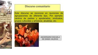El discurso y sus componentes. 2011. Liceo Pablo Neruda.pptx