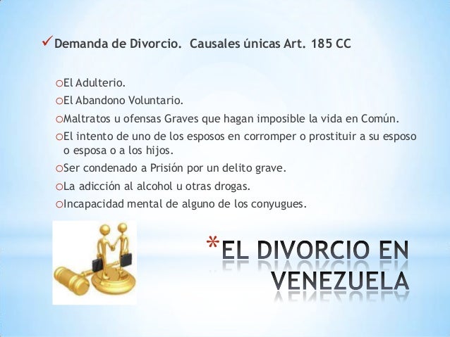 El divorcio en venezuela