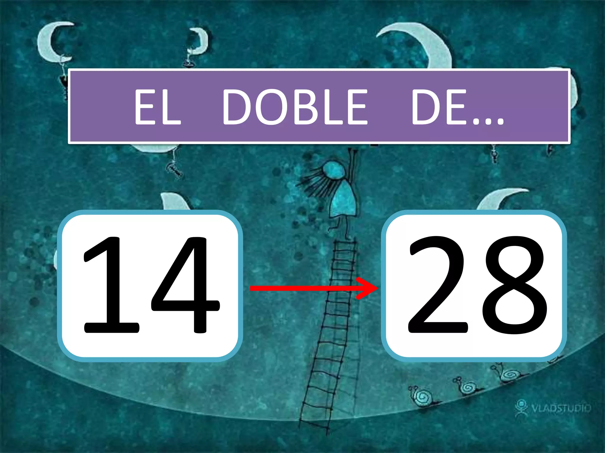 EL DOBLE DE…
14 28