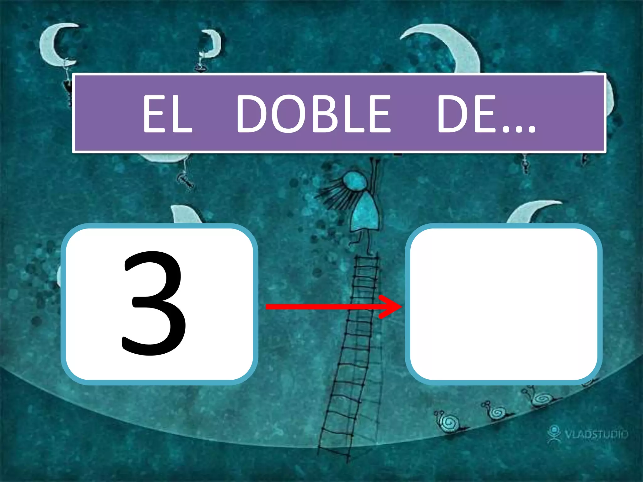 EL DOBLE DE…
3