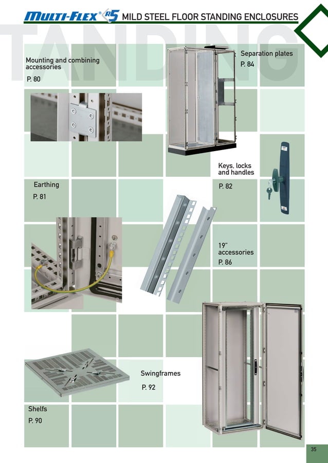 Eldon Electrical Enclosures Floor Standing Stainless Steel Enclosures