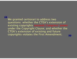 Eldred v. Ashcroft: 537 U.S. 186 (2003)