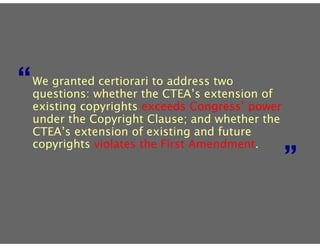Eldred v. Ashcroft: 537 U.S. 186 (2003)