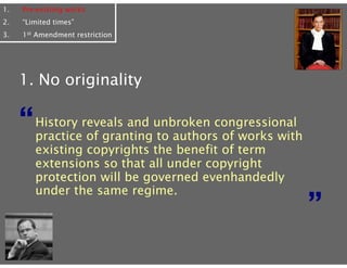 Eldred v. Ashcroft: 537 U.S. 186 (2003)