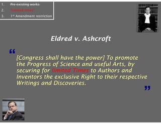 Eldred v. Ashcroft: 537 U.S. 186 (2003)