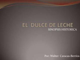 SINOPSIS HISTORICA




Por: Walter Caracas-Berríos
 