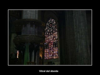 Vitral del ábside 
 