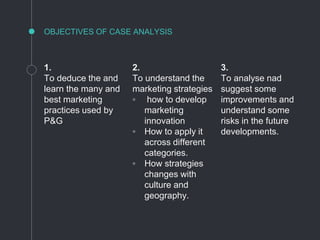 Case Study : Procter and Gamble (P&G) Marketing Capabilities | PPTX