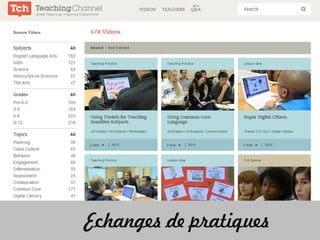 Echanges de pratiques

 