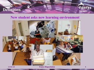 Definition New student asks new learning environment   