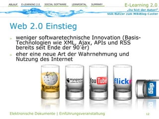 E-Learning 2.0 und PLE