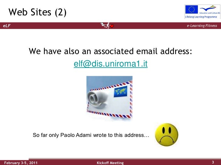 E Learning Fitness Website Services Uniroma1 Laura