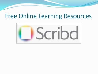 Free Online Learning Resources