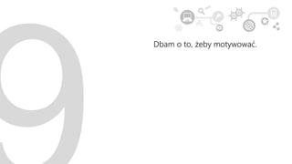 Dbam o to, żeby motywować.
 