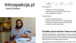Introspekcja.pl
- Jakub Godawa
 