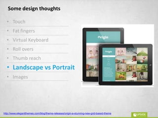 Howto do
eLearningon
Tablets
 