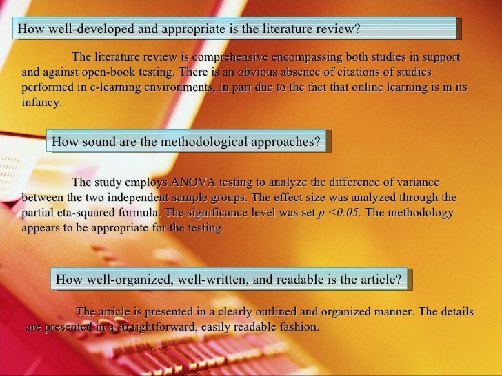 Journal article using one-way anova picture