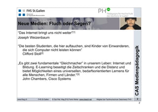 eLearning: Potenziale-Mehrwert-Einsatz