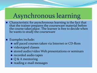 Elearning-II | PPT