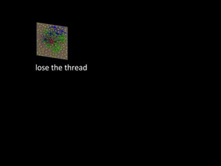 lose the thread 